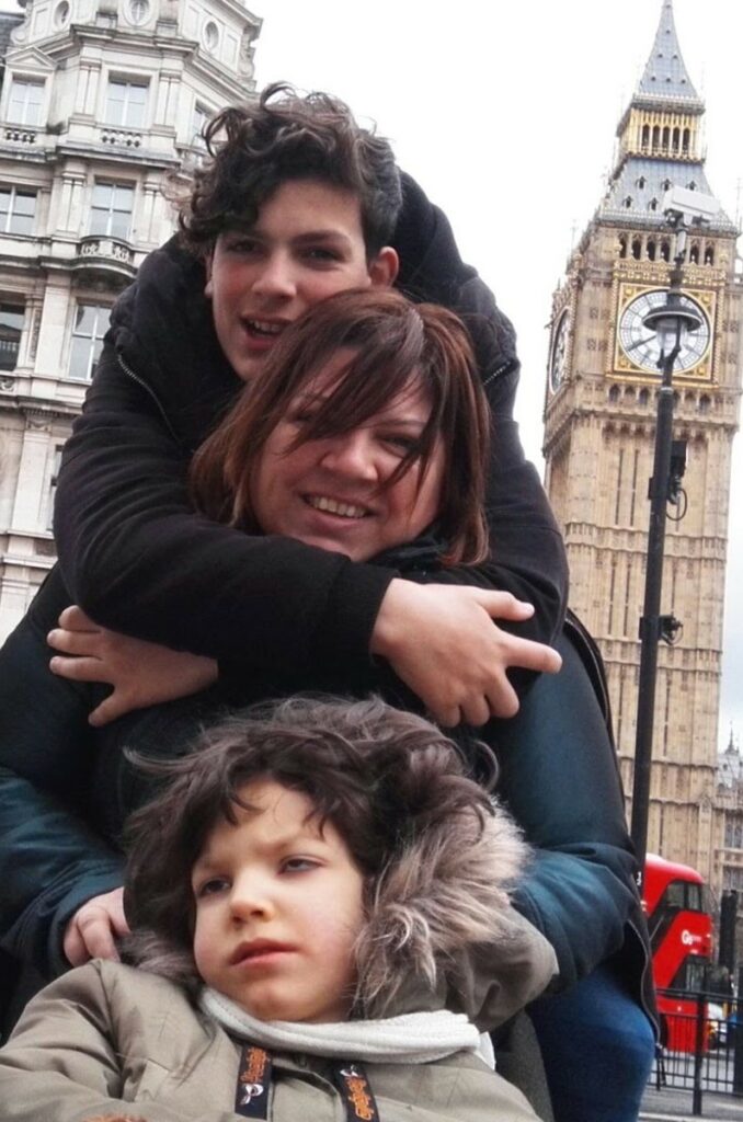 Disfrutando en familia - tere